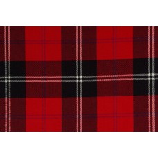 House of Edgar Heavy Weight Clan Tartan - Ramsay Red Modern